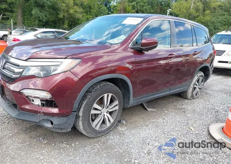 2018 Honda Pilot Ex из США, поврежденный, VIN 5FNYF6H32JB030705